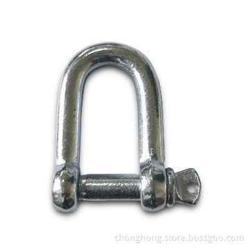 JIS Shackle, Made of Carbon Steel, with Galvanized and Hot-dip Galvanized Surface